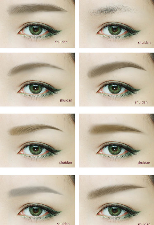 眉毛怎么画，最常用眉毛画法，包括眉形确定和修眉