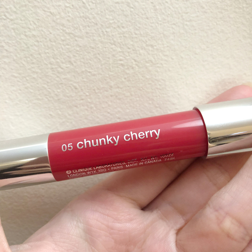 倩碧Chubby Stick 05 Chunky Cherry试色