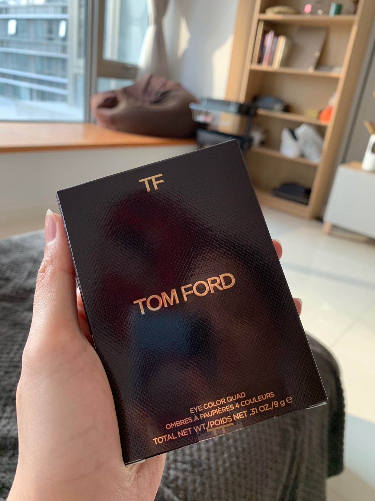 新买的TOM FORD眼影盘到了！