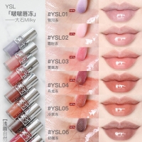 YSL圣罗兰啵啵唇冻水光唇釉唇蜜全系列试色