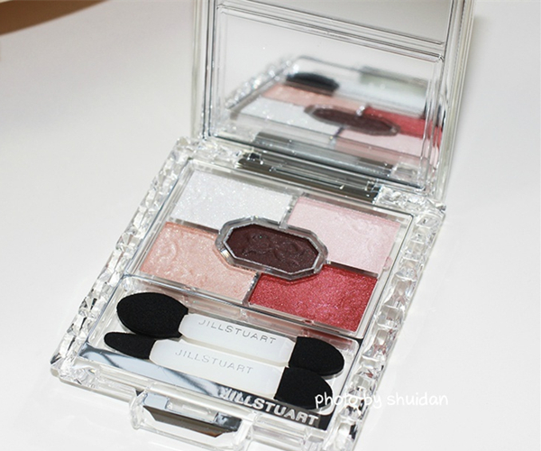 Jill Stuart 蝴蝶结五色眼影09 elegant silk试色