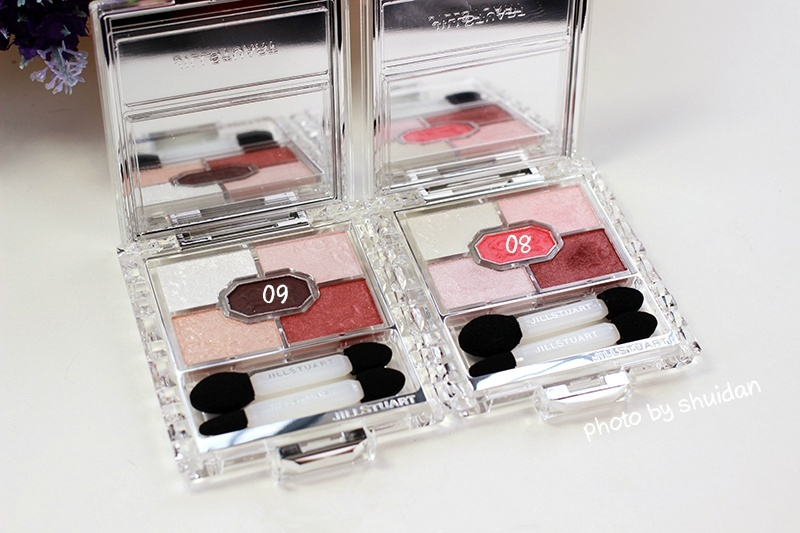 Jill Stuart 蝴蝶结五色眼影09 elegant silk试色