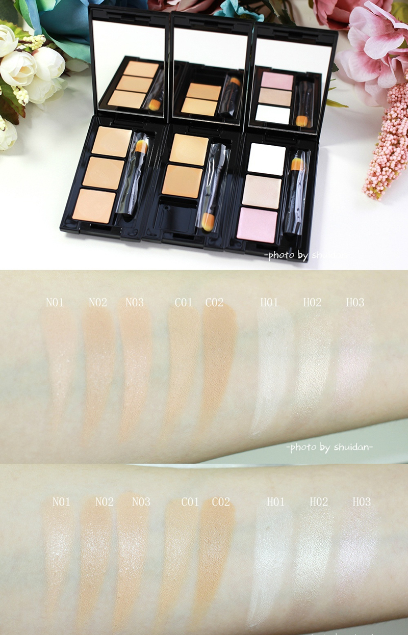 SUQQU face disigning concealer全8色功课