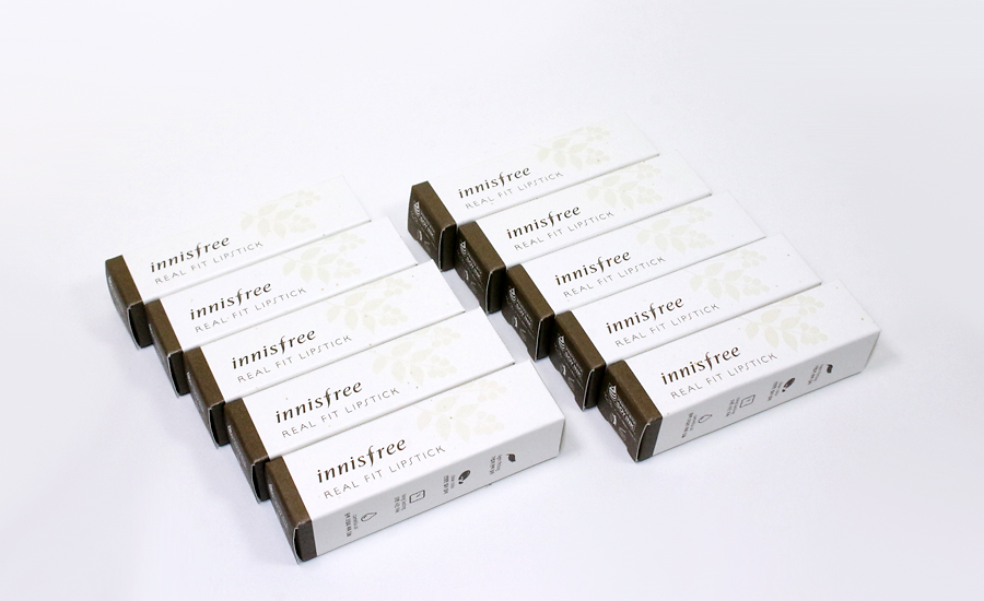 INNISFREE品秋冬唇膏新品全系列10支试色