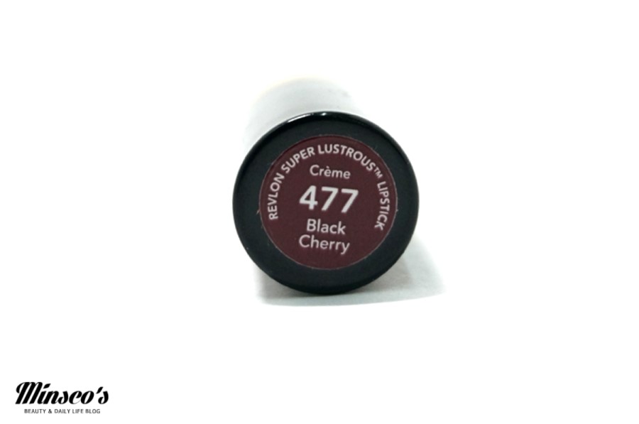 REVLON露华浓唇膏477black cherry试色