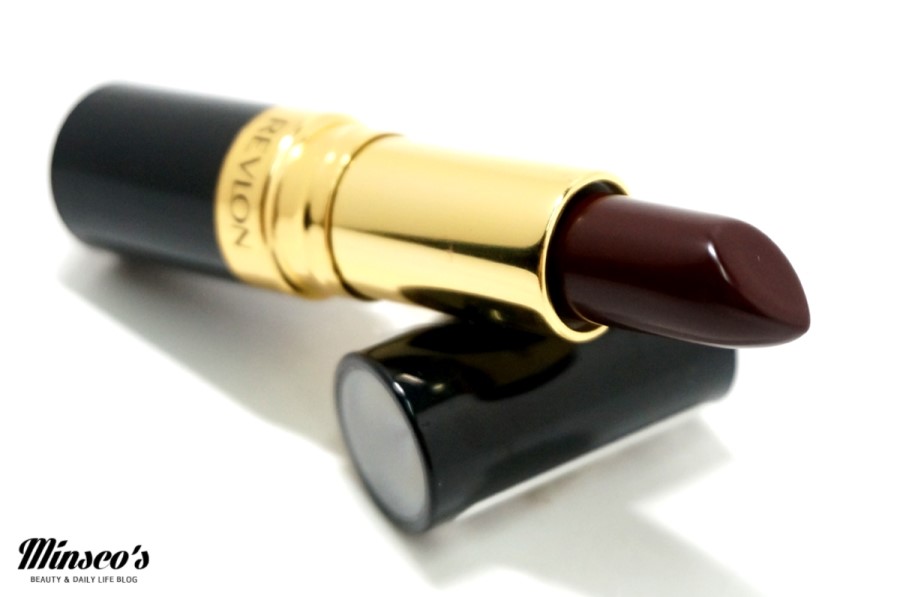 REVLON露华浓唇膏477black cherry试色