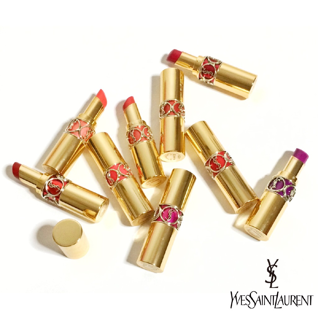 YSL Rouge Volupte Shine圆管唇膏04/05/12/14/16/19/29/33/36试色