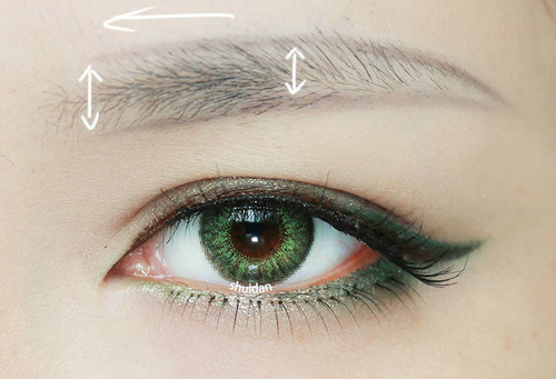 眉毛怎么画，最常用眉毛画法，包括眉形确定和修眉