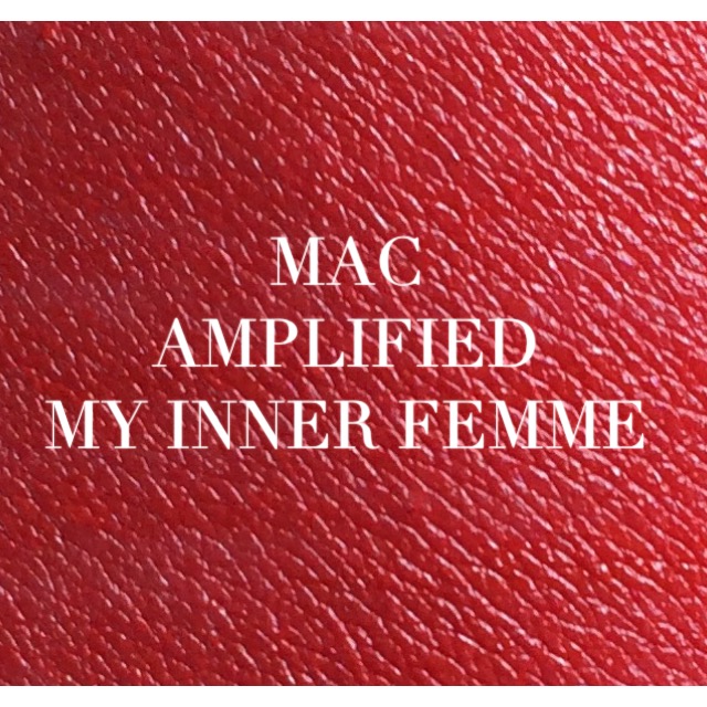 mac唇膏 inner femme试色