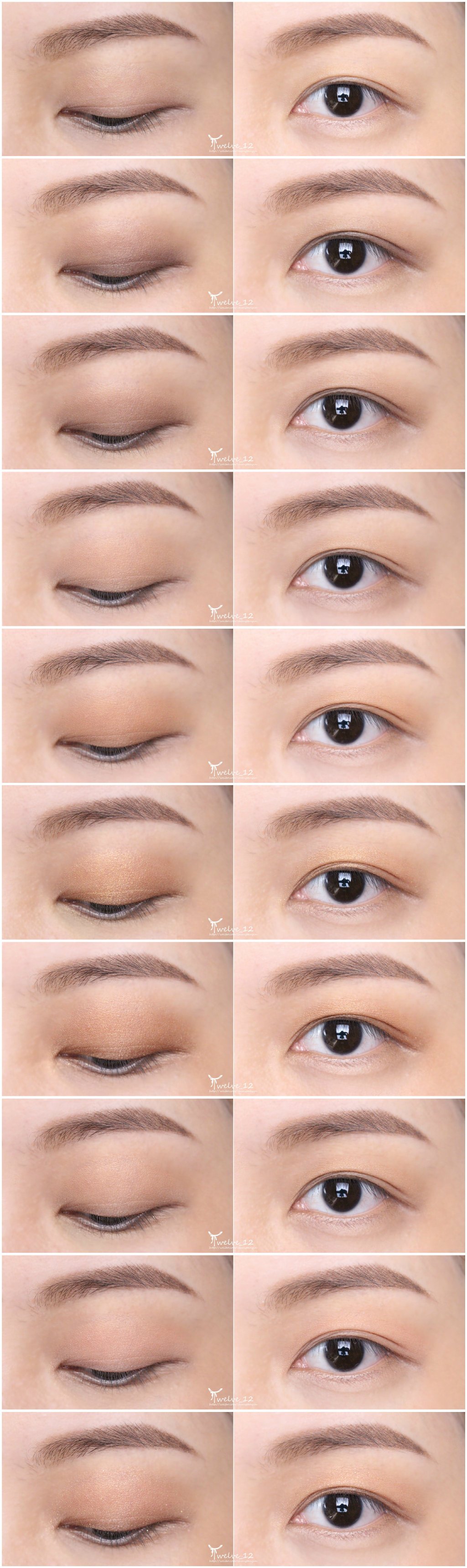 ETUDE HOUSE PLAY COLOR EYES in the cafe 爱丽小屋/伊蒂之屋十色眼影咖啡盘试色