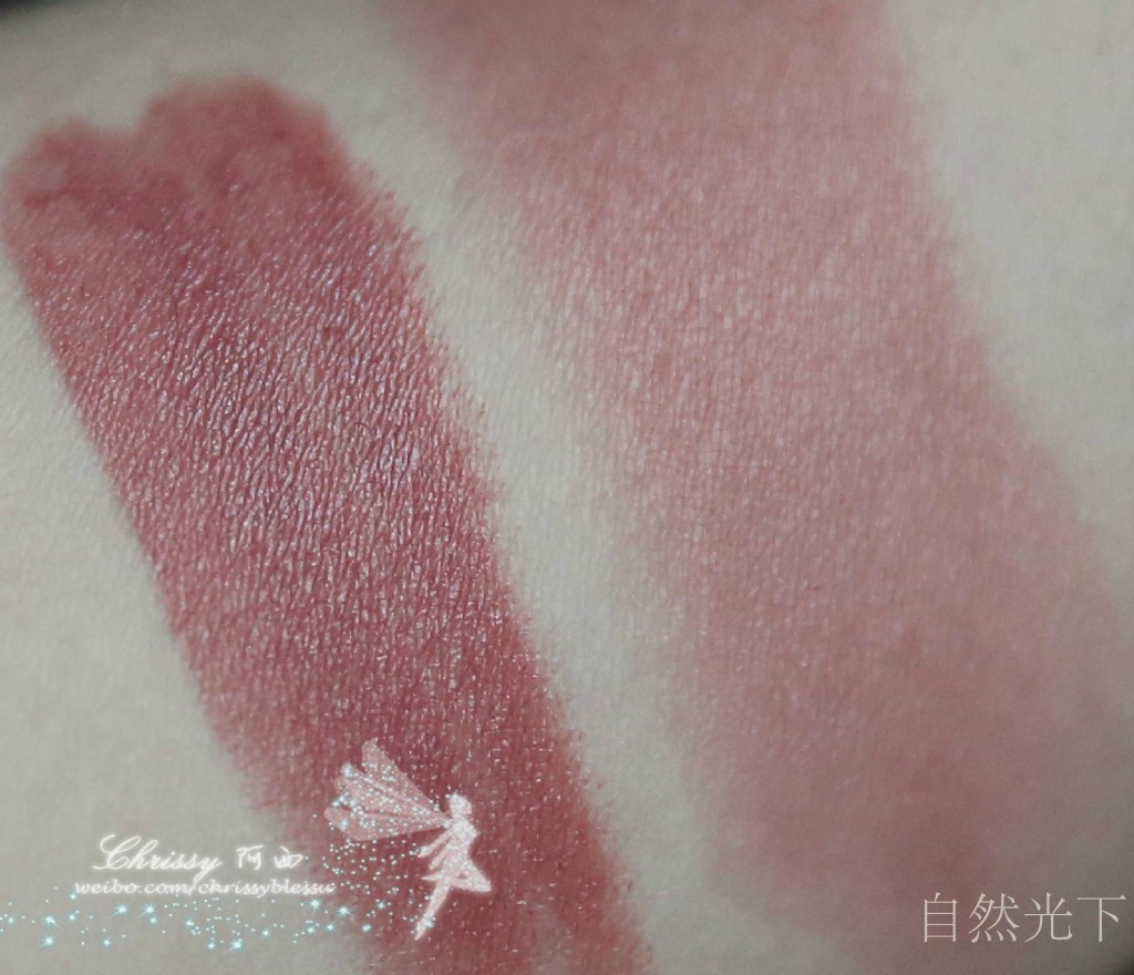 YSL唇膏 Rouge Pur Couture #66 Rosewood 试色