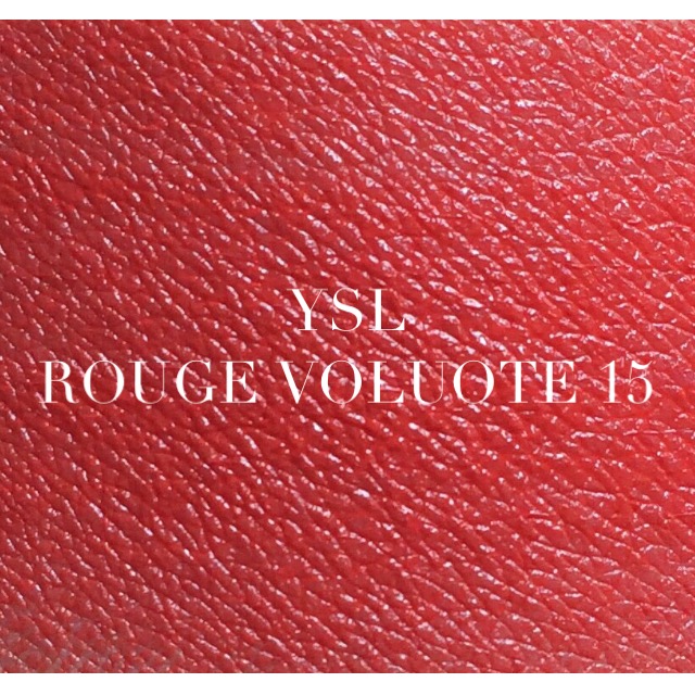 YSL奢华缎面镜光唇釉7&YSL Rouge Volupte 15试色