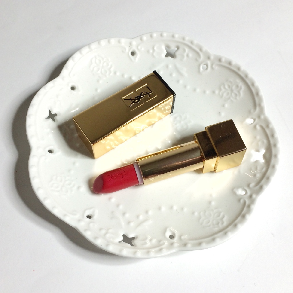 YSL唇膏方管 Rouge Pur Couture 57试色