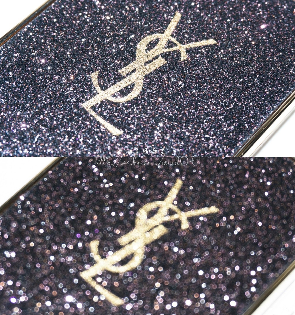 YSL Black Addition Edition黑鸦片眼影试色