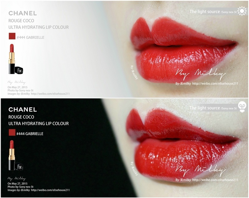 CHANEL 2015 ROUGE COCO ULTRA HYDRATING LIP COLOUR 412/426/444 试色