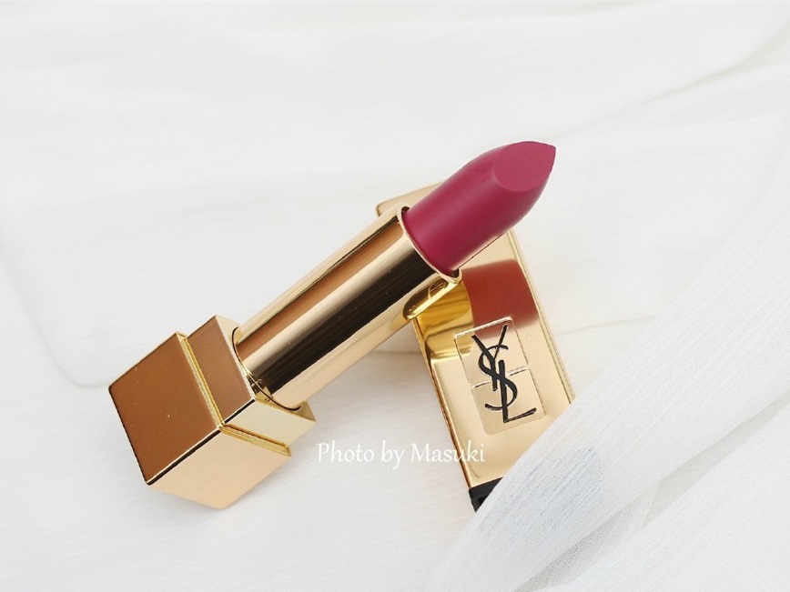 YSL ROUGE PUR COUTURE THE MATS方管207 Rose Perfecto试色