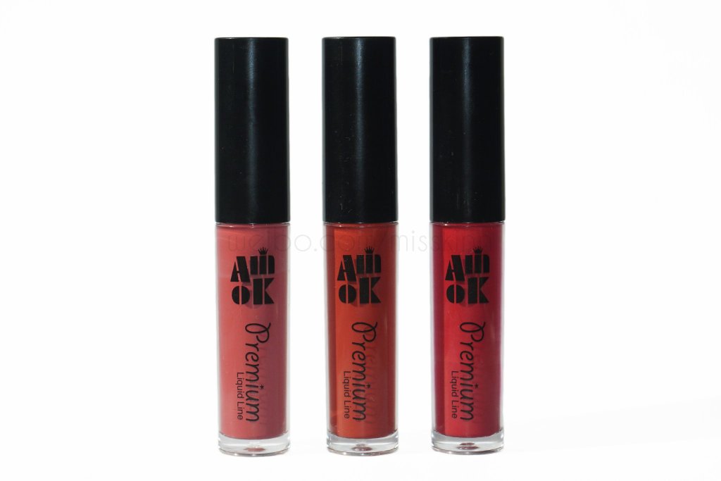 AMOK premium multi lips 丝绒唇釉 新色MLBB COLOR 14、15、16试色