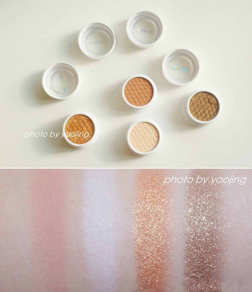 Colourpop where the light is眼影四色组合试色+眼妆画法