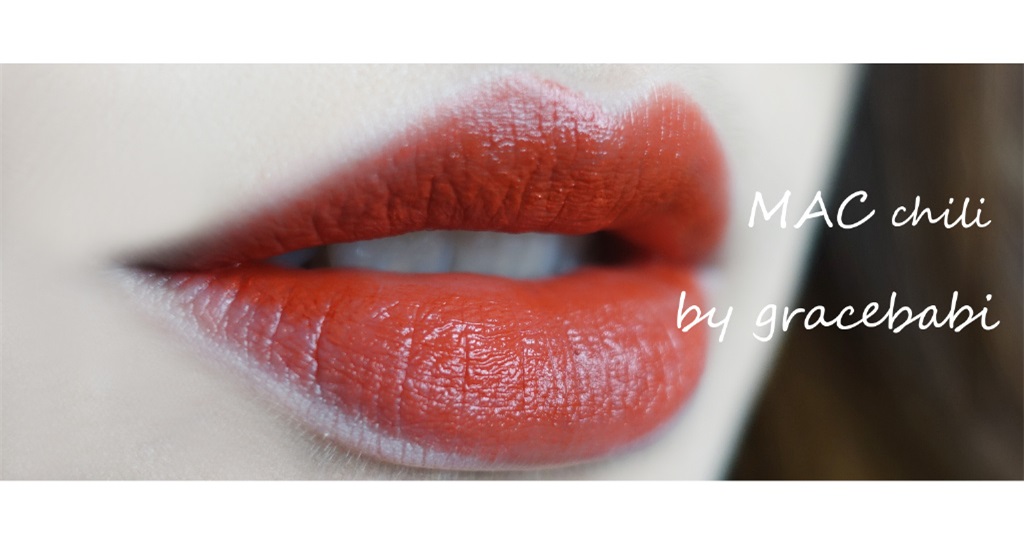 tonymoly唇膏 rd03试色，mac chili最完美的代替品