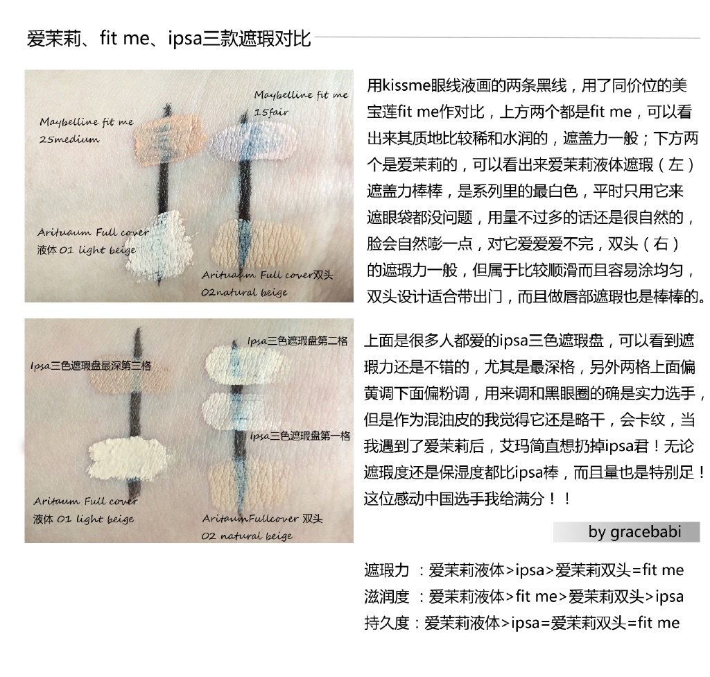 爱茉莉fullcover遮瑕效果怎么样，好用吗