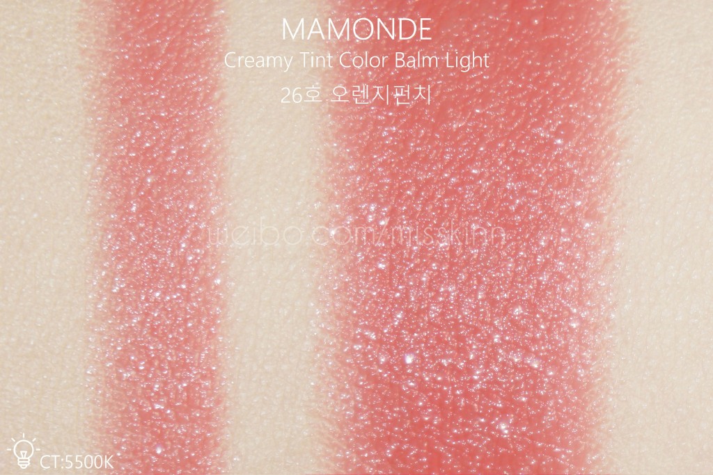 Mamonde Creamy Tint Color Balm Light 梦妆唇膏笔/口红棒 26号30号试色