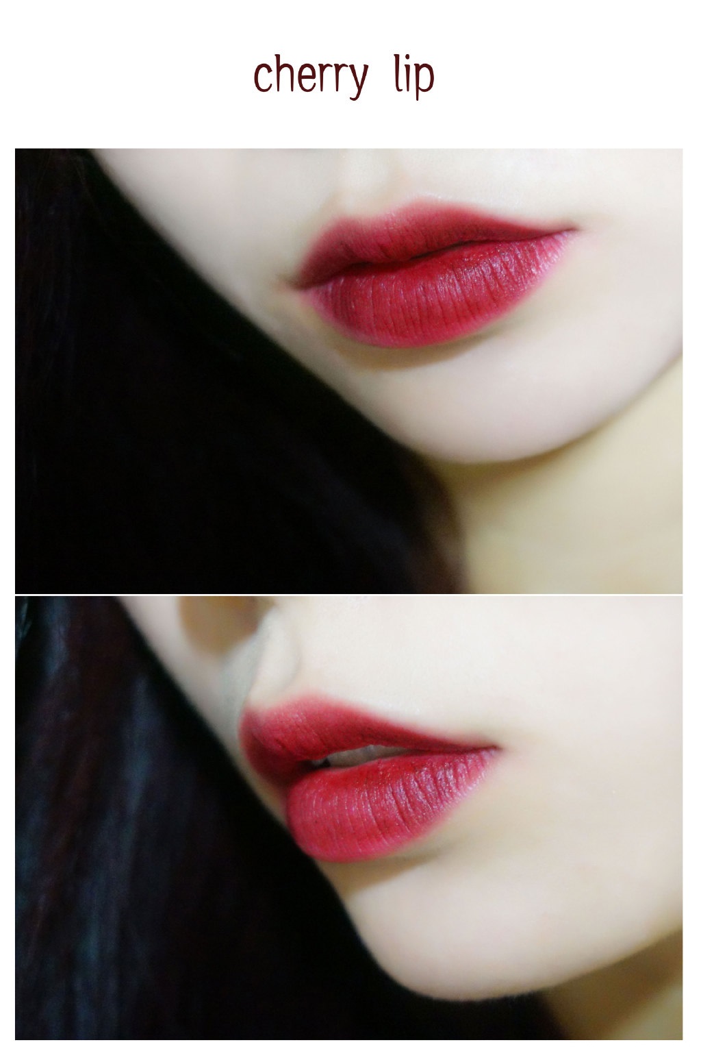 Cosluxe持久滋润雕塑口红kiss me pink、sexy creamy nude、Taylor red、cherry lip试色