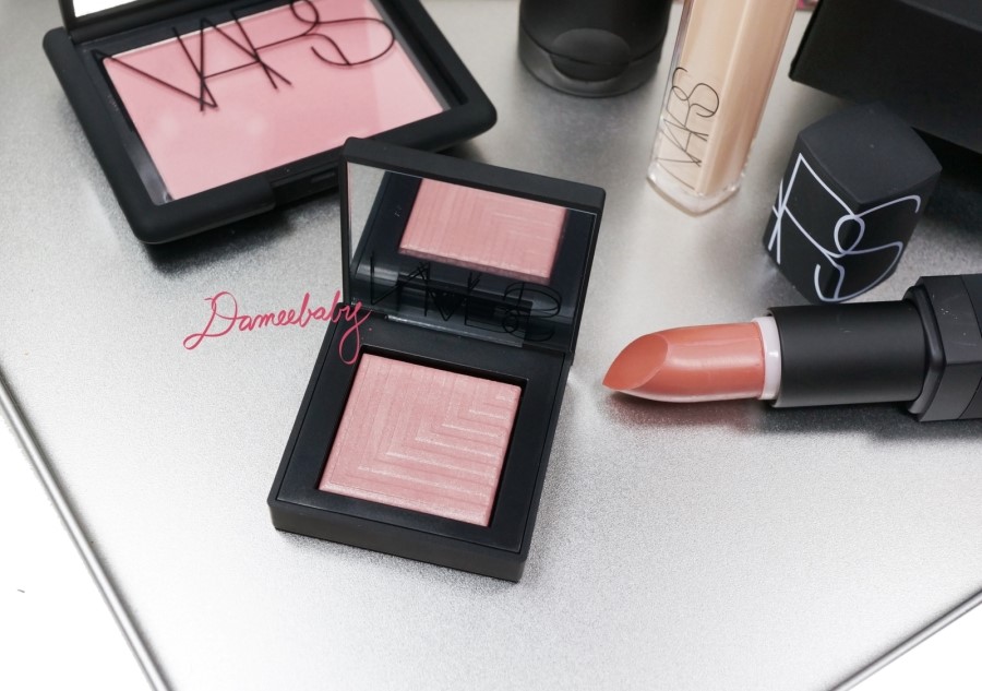 NARS 2016 春季新品唇膏Rose cliff、腮红盘impassioned、单色眼影盘KARI试色