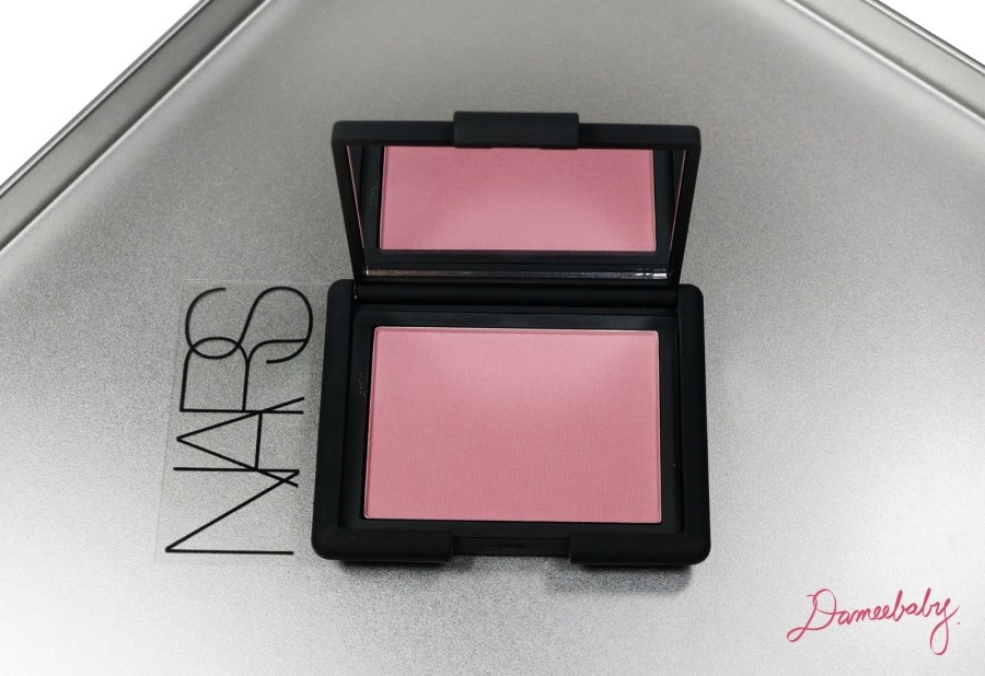 NARS 2016 春季新品唇膏Rose cliff、腮红盘impassioned、单色眼影盘KARI试色