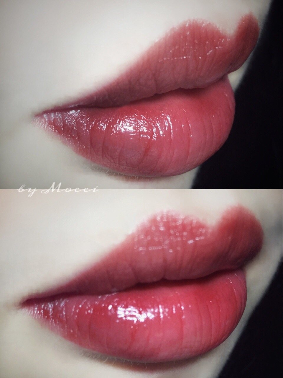 Burberry kisses唇膏&velvet #93 Russet试色