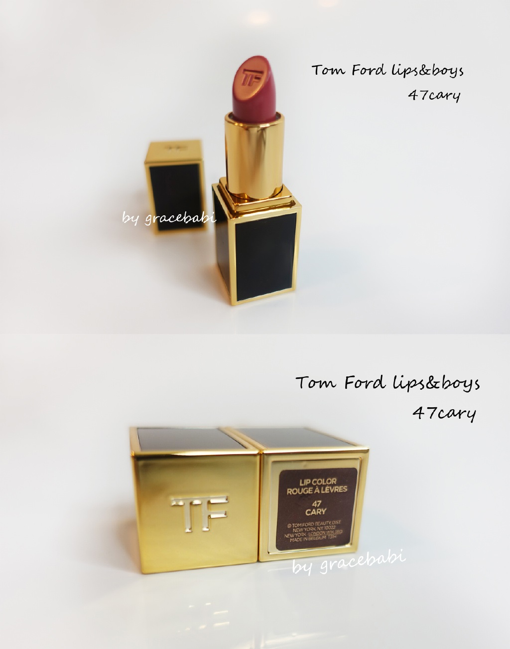 Tom ford 唇膏 lips&boys 47cary试色