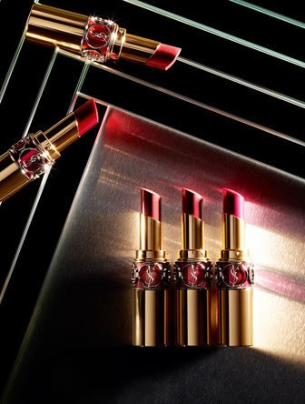 YSL圆管唇膏 Rouge Volupté Shine Oil-in-Stick Lipstick45、48试色