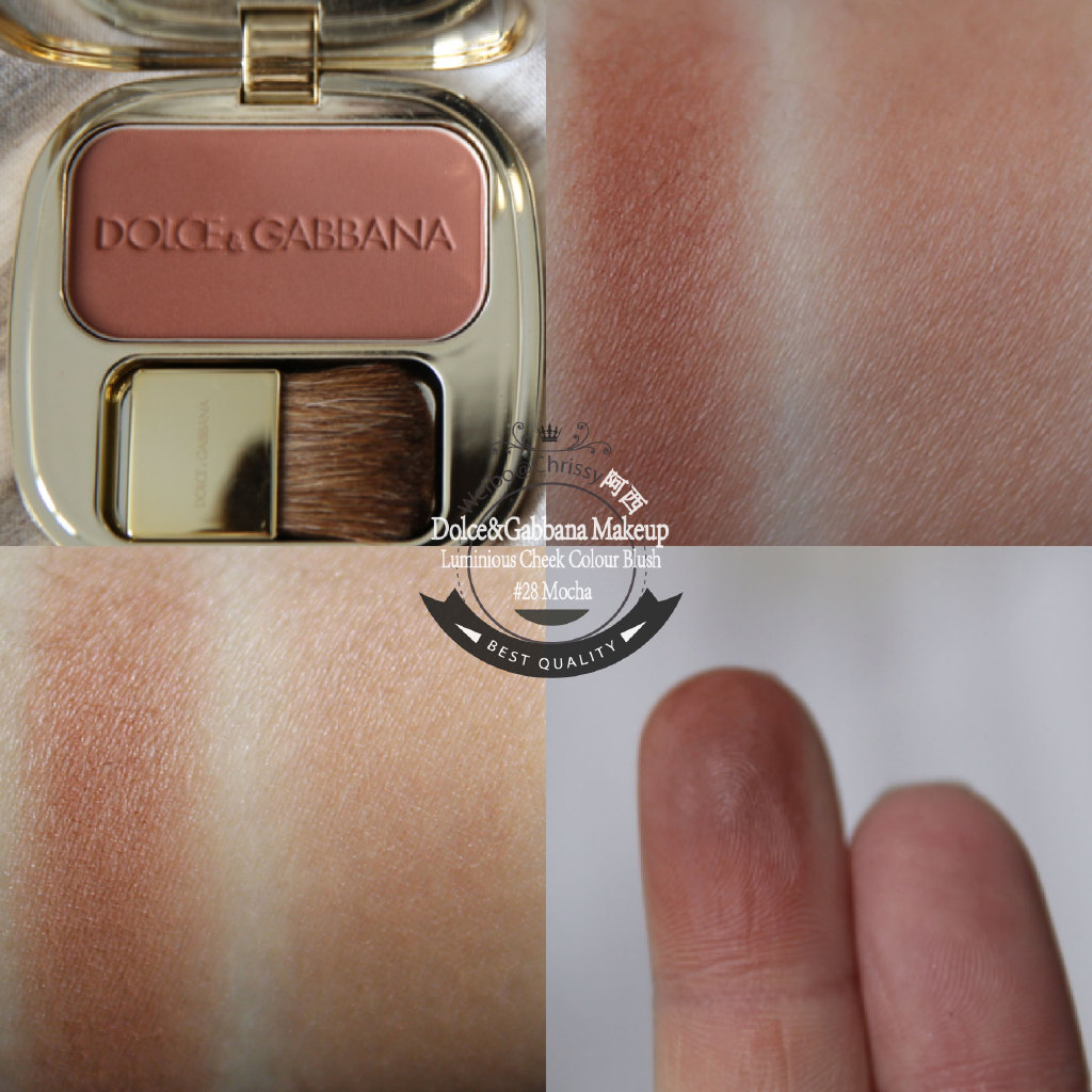 Dolce & Gabbana-杜嘉班纳腮红色号28 Mocha试色