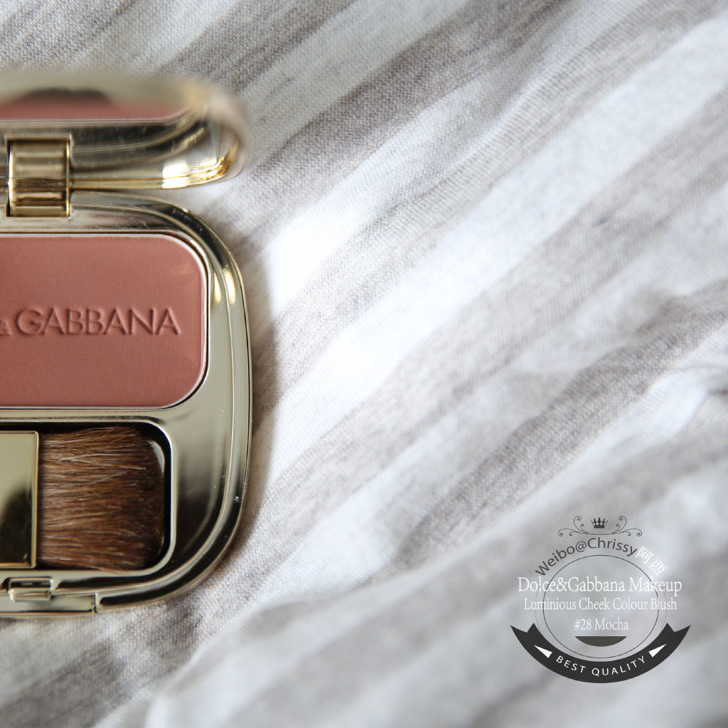 Dolce & Gabbana-杜嘉班纳腮红色号28 Mocha试色
