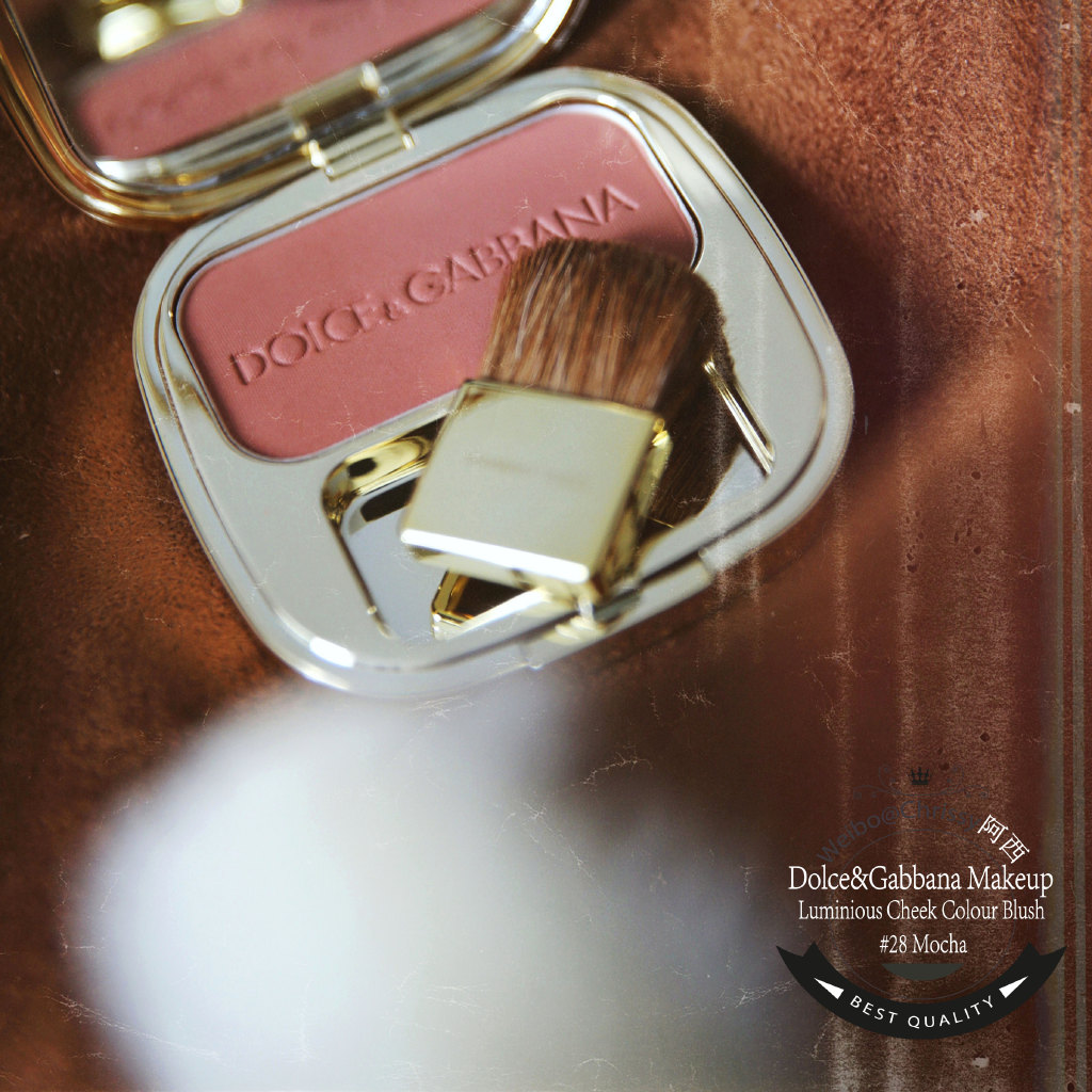 Dolce & Gabbana-杜嘉班纳腮红色号28 Mocha试色