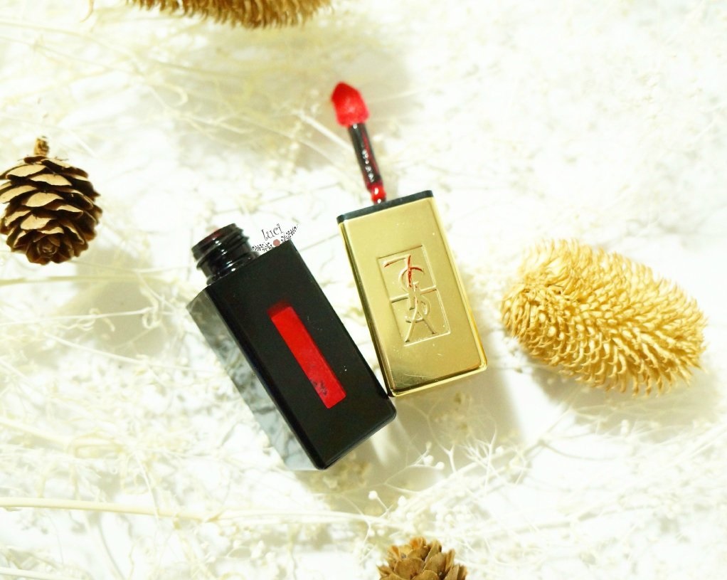 YSL镜面唇釉12试色