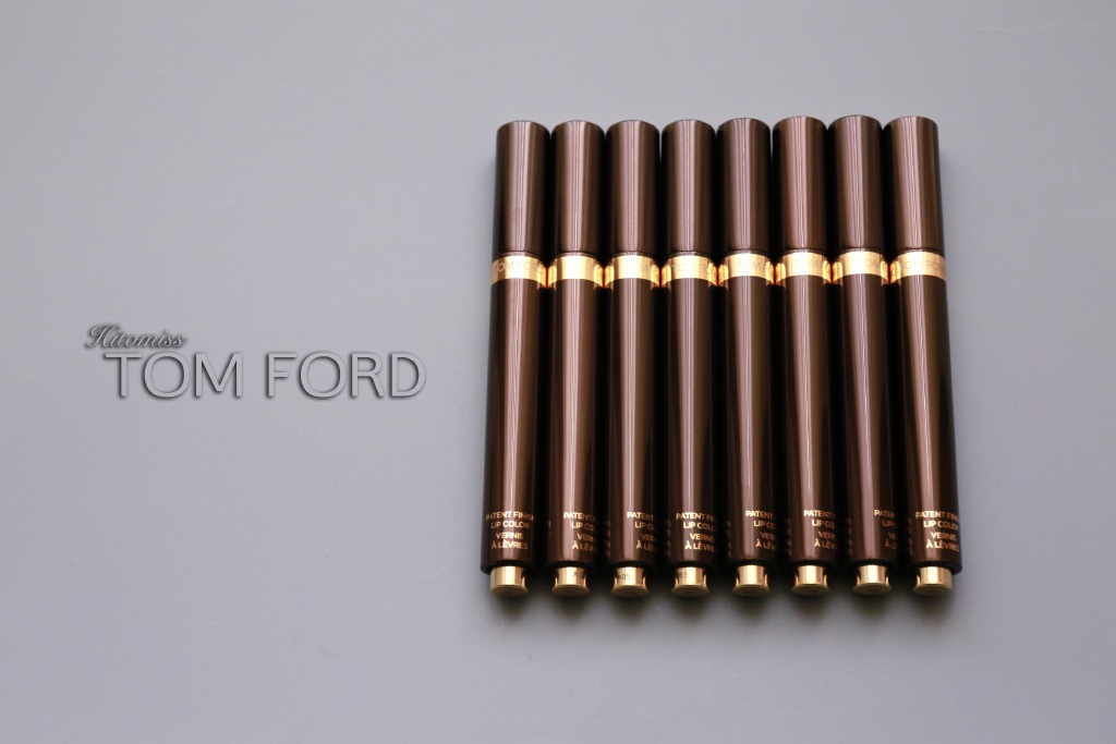 TOM FORD PATENT FINISH LIPS 细管唇釉全系列试色