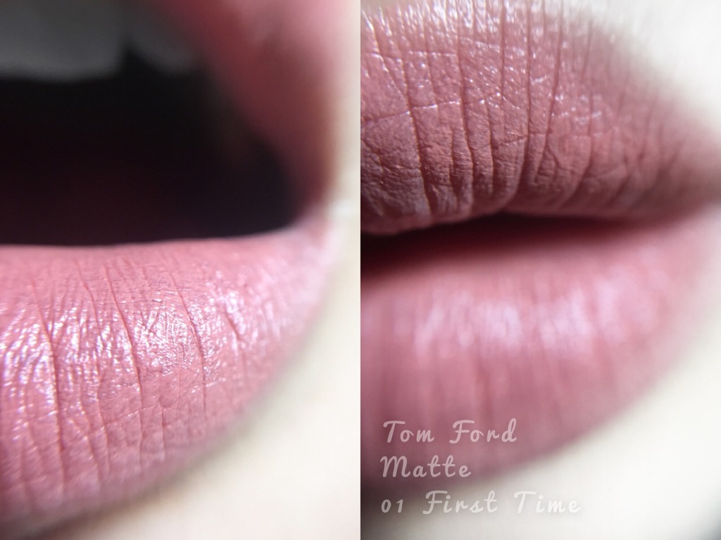 Tom Ford哑光唇膏 Matte 01 First Time | Nars 2016 春季唇膏 Rose Cliff试色