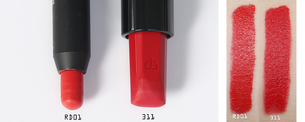 Apieu color lippencil 蜡笔唇膏试色