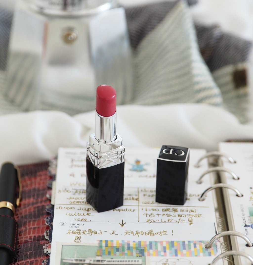 Dior rouge baume 558 Lili试色