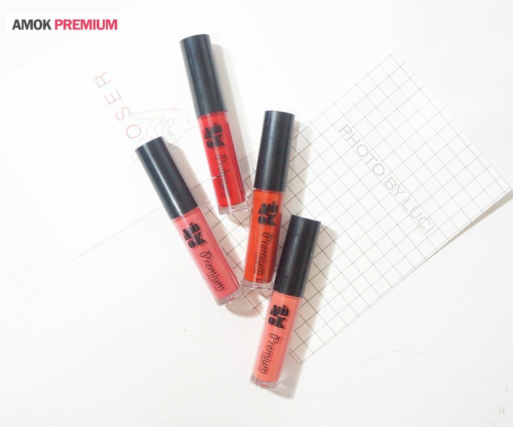 AMOK premium multi lips丝绒唇釉色号：06,09,14,16试色