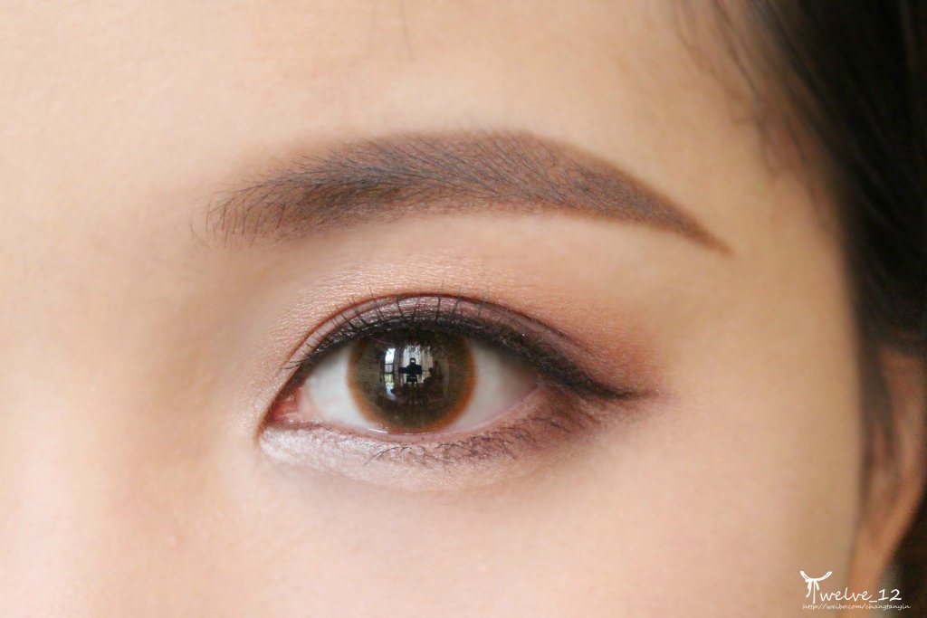 Too Faced 蜜桃眼影盘，色号Sweet Peach试色和画法