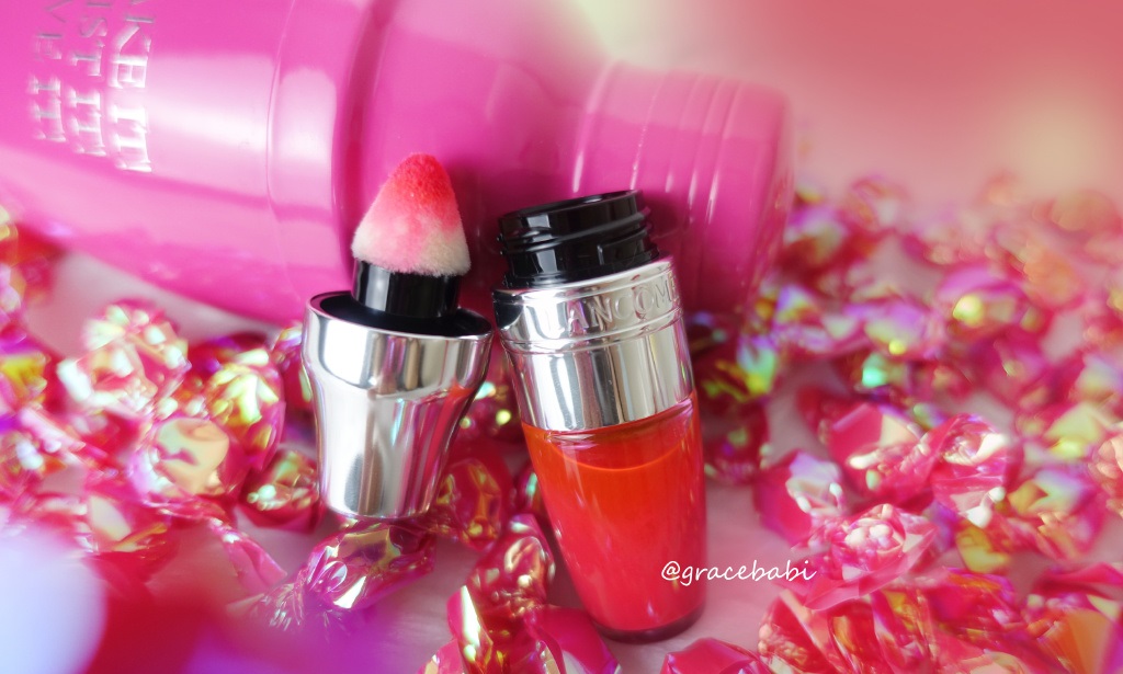 Lancome juicy shaker兰蔻摇摇气垫唇油372试色