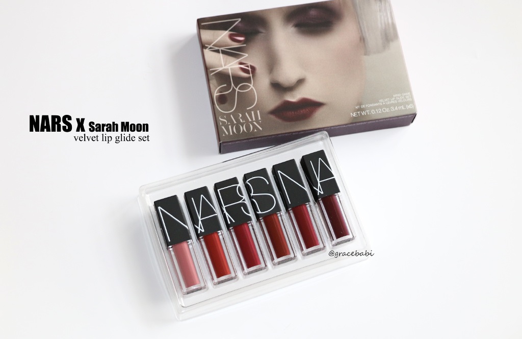 NARS 2016圣诞限量六支唇釉套装试色