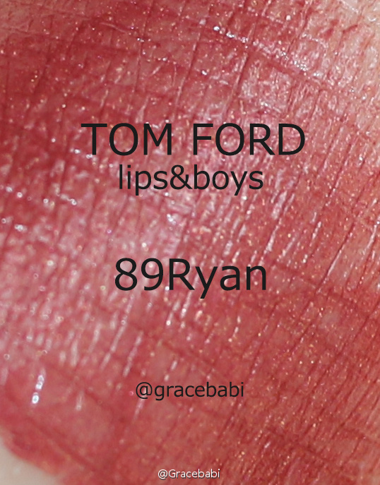 TOM FORD 唇膏 2016 lips&boys 89 ryan 试色