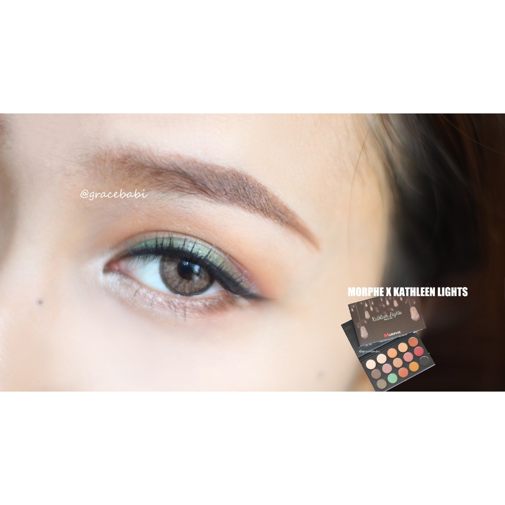 Morphe X kathleenlights 15色眼影盘试色+画法