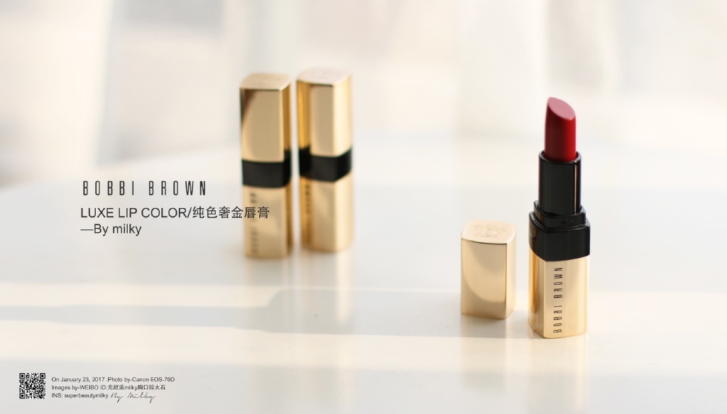 BOBBI BROWN LUXE LIP COLOR/芭比波朗纯色奢金唇膏27/30/36试色