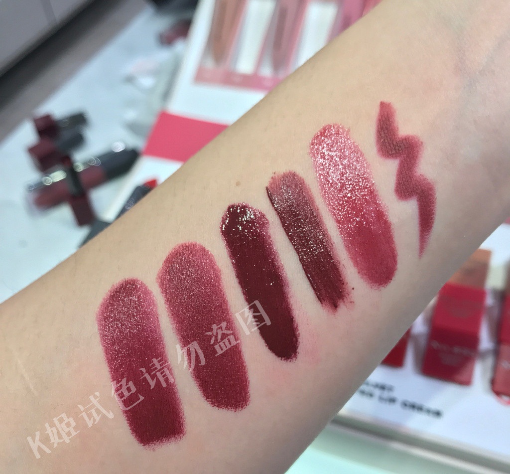 burberry liquid lip velvet 丝绒唇釉 / 液体口红 14色全试色