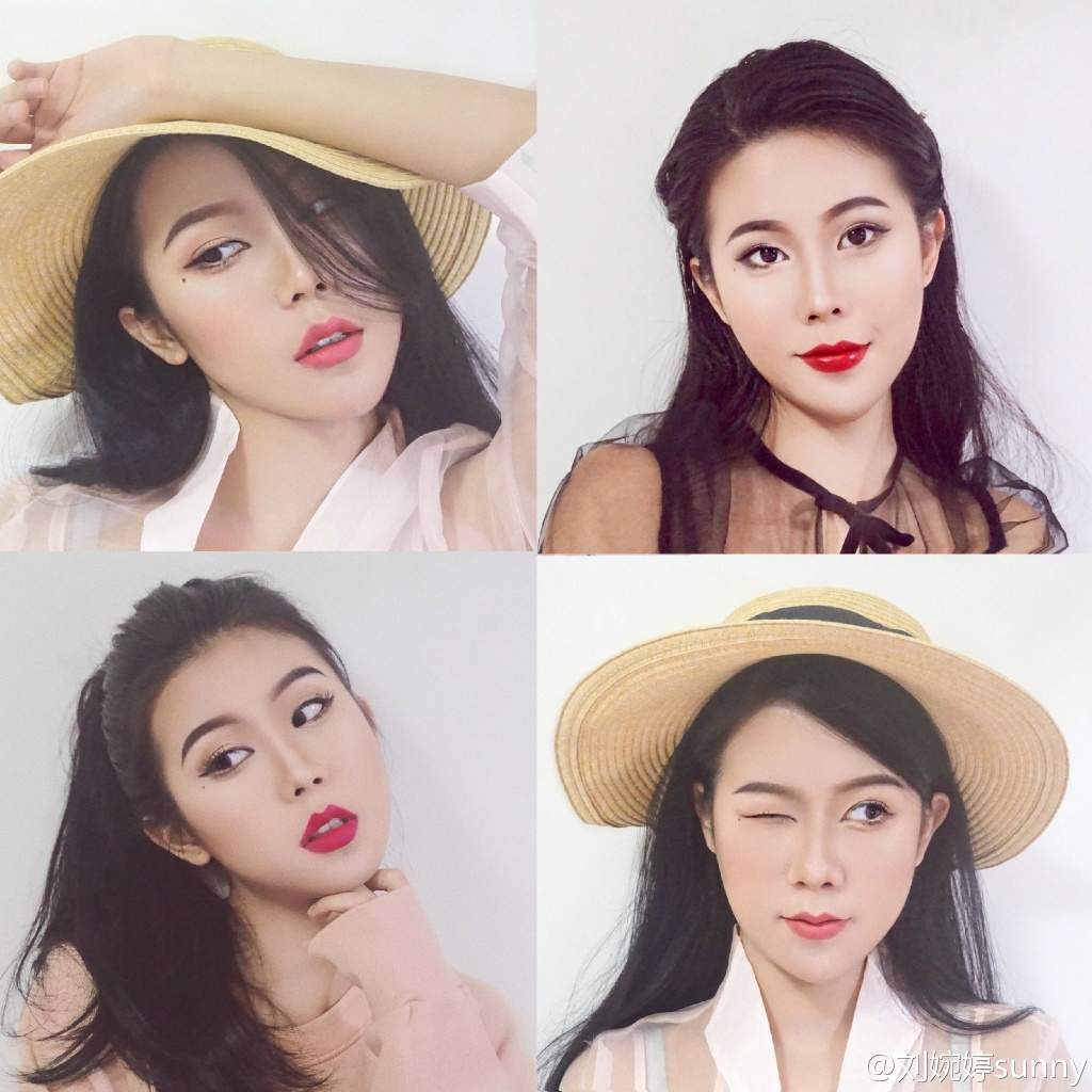 妙巴黎天鹅绒丝绒雾面唇釉12只试色