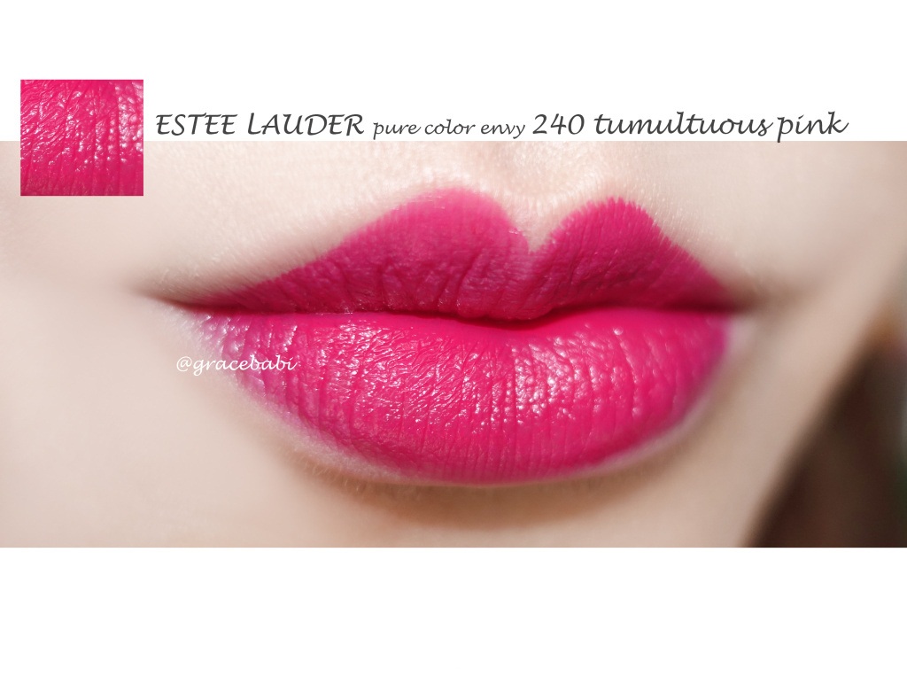 ESTEE LAUDER Pure Color Envy Rouge雅诗兰黛花漾倾慕唇膏新色360，140，240，350试色