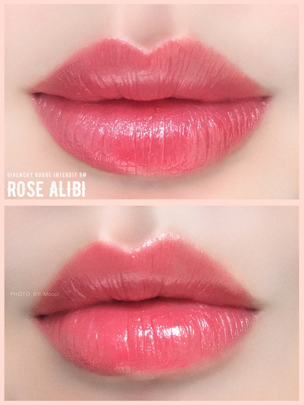 GIVENCHY ROUGE INTERDIT 纪梵希新禁忌之吻唇膏 6 & 9 试色